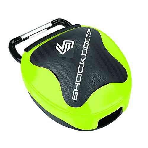 Shock Doctor Anti-Microbial Mouthguard Case - Shock Green - SHOCK GREEN